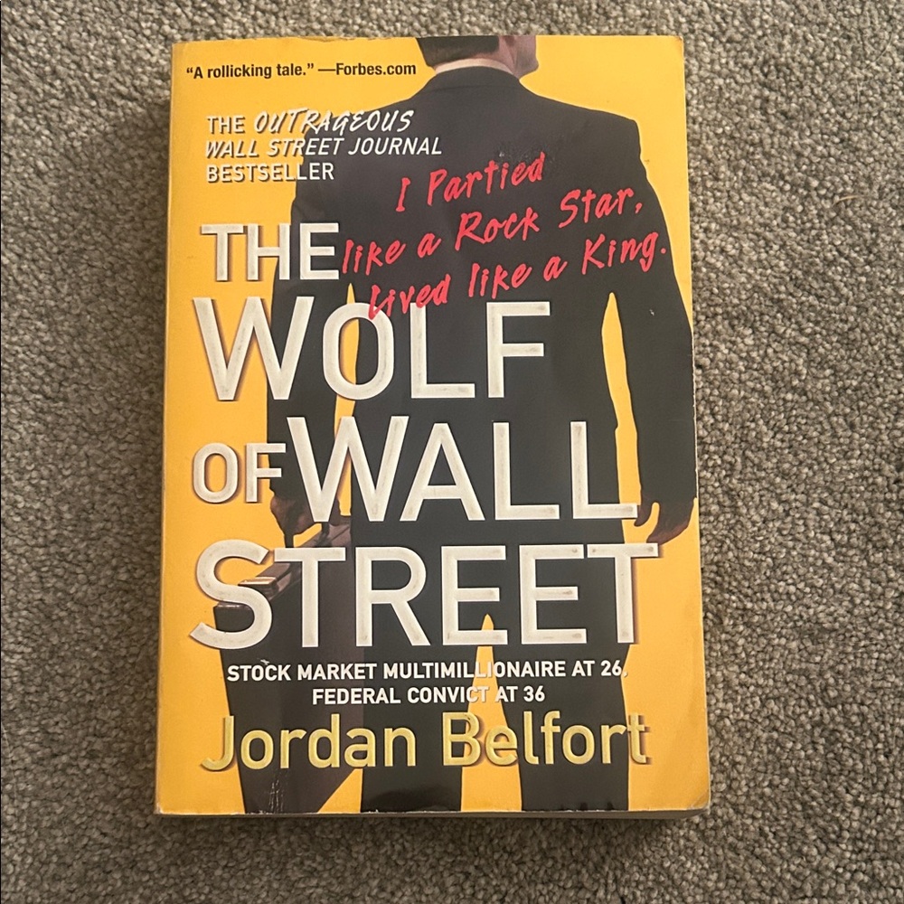 The Wolf of Wall Street by Jordan Belfort